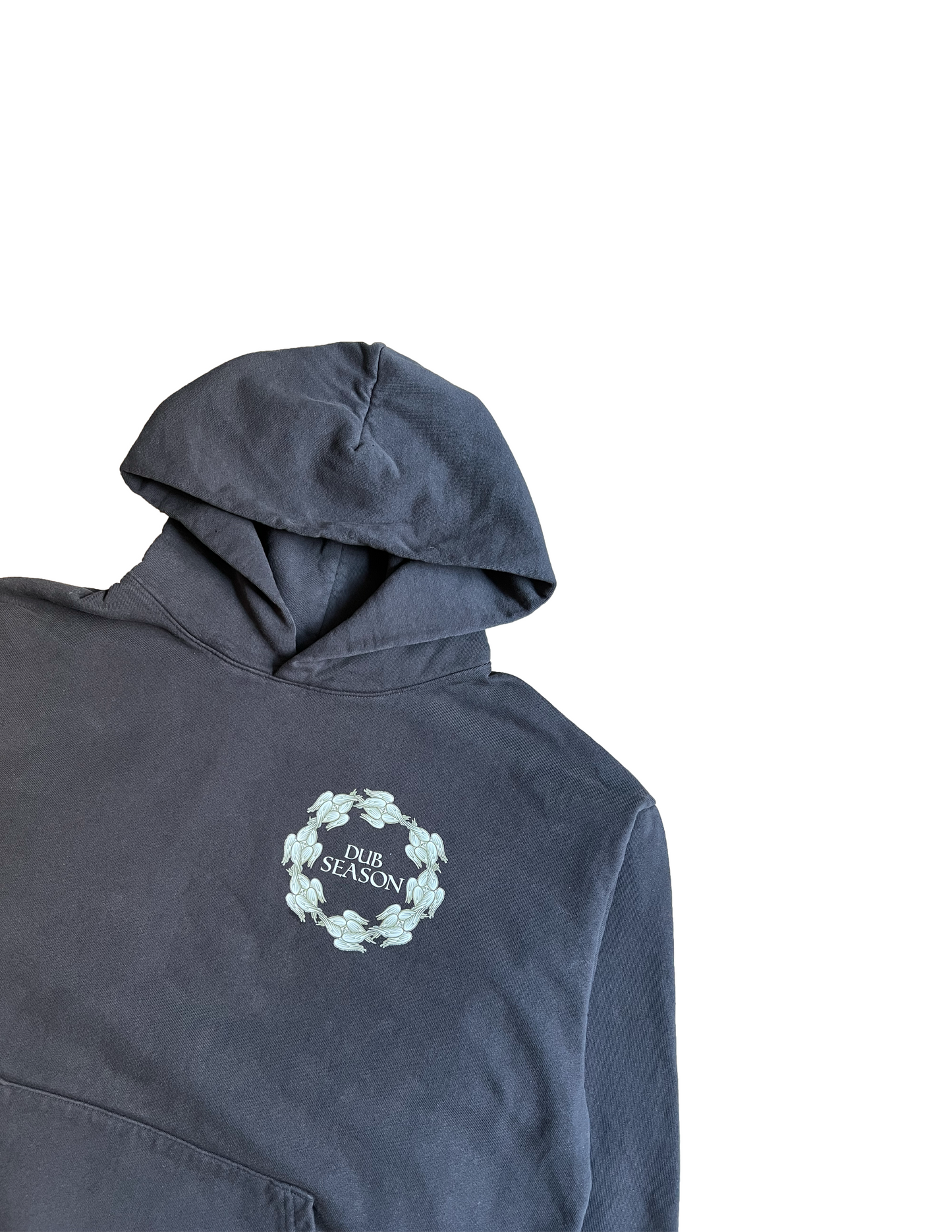 DUB SEASON HOODIE, OFF BLACK